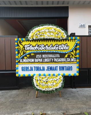 Papan Bunga Duka di Silat Hilir